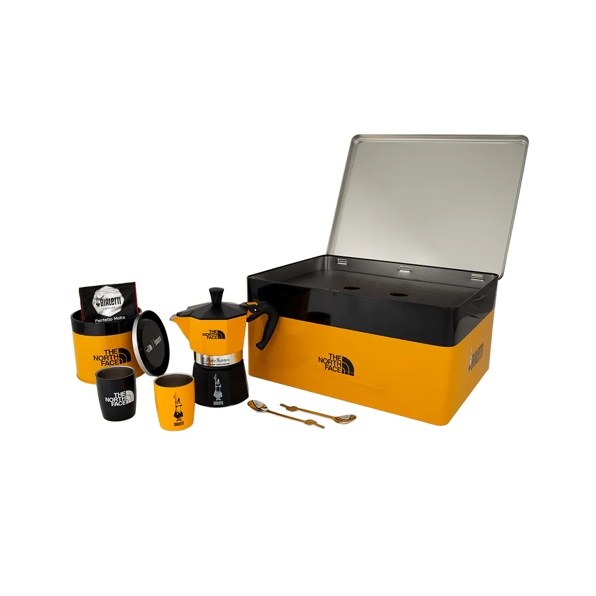 Buy Bialetti x The North Face Moka Set – Limited Edition – La Barista Buy Bialetti x The North Face Moka Set – Limited Edition – La Barista