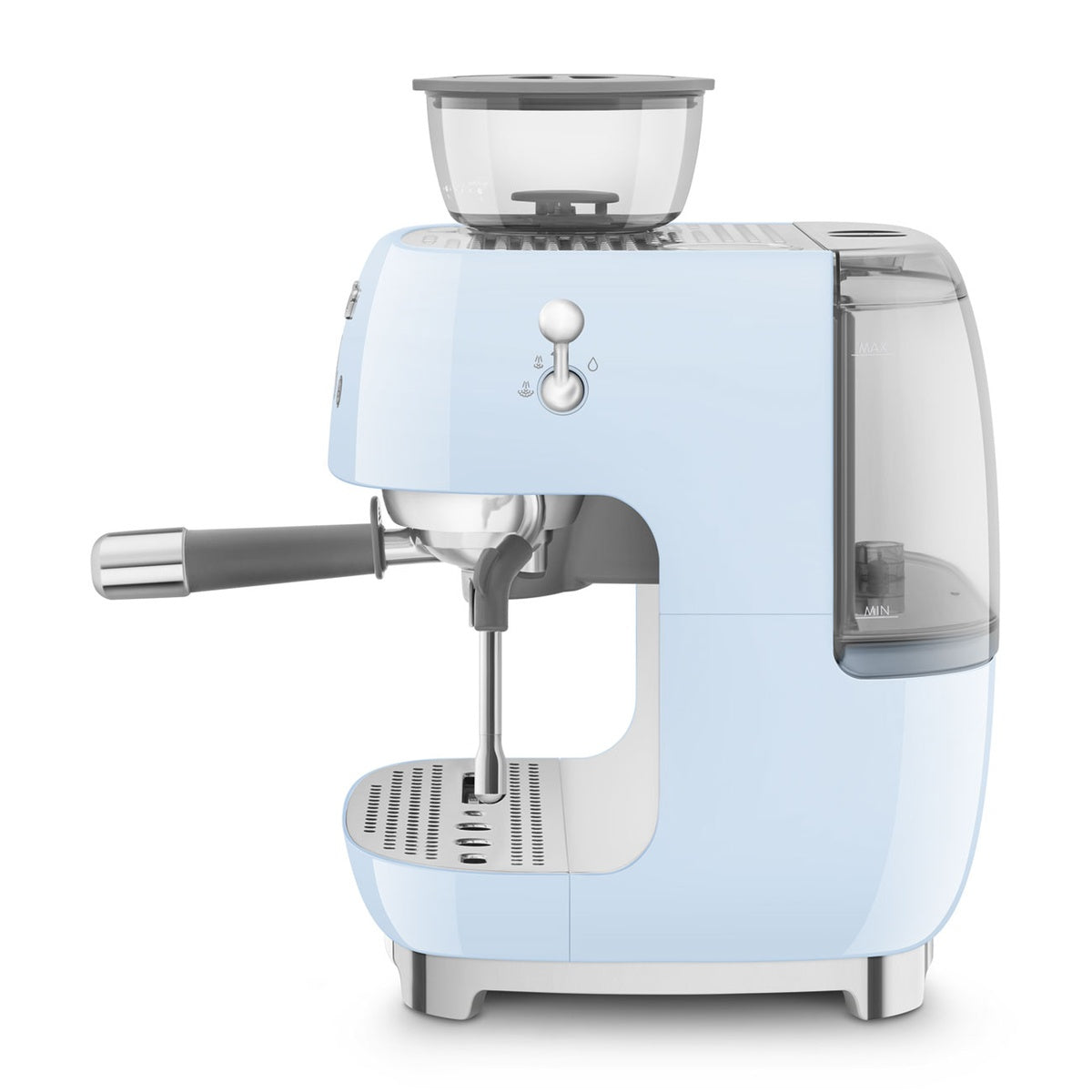 Smeg Espressomaschine mit Mahlwerk EGF03PBEU Pastellblau