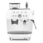 Smeg Espressomaschine mit Mahlwerk EGF03WHEU Weiß