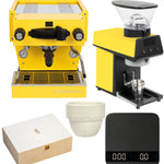 La Marzocco Linea Mini R Gelb  Bundle – Ihre Barista-Lösung