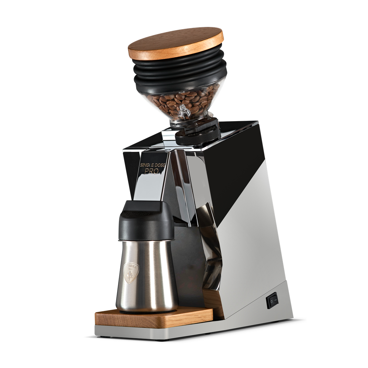 Eureka Single Dose Pro Chrom Espressomühle