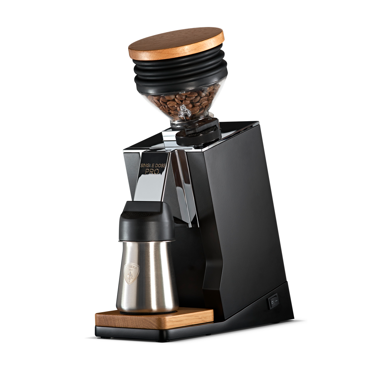 Eureka Single Dose Pro Schwarz Espressomühle