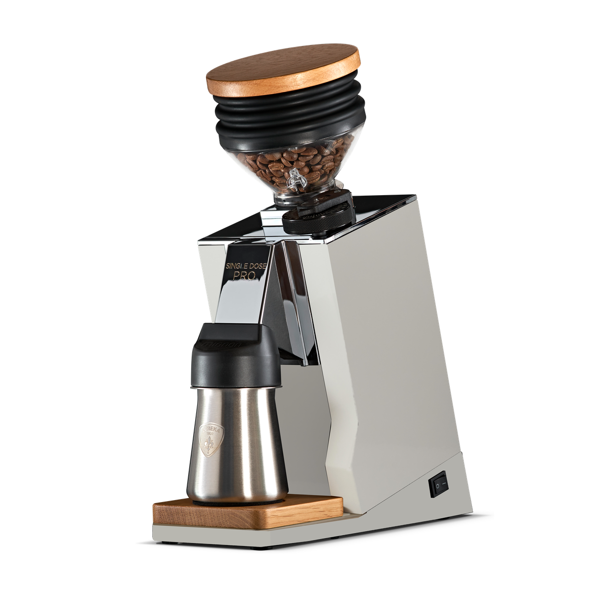 Eureka Single Dose Pro Weiß Espressomühle