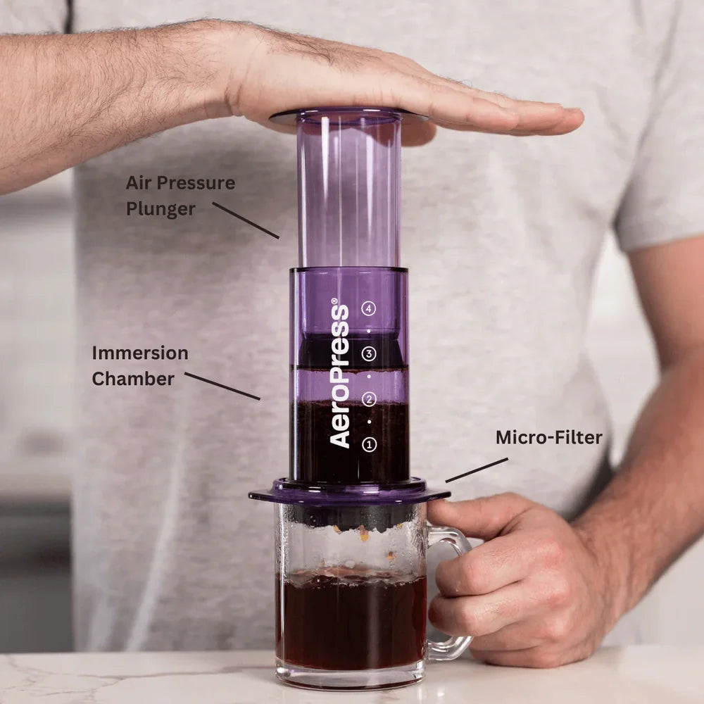 AeroPress Clear Purple