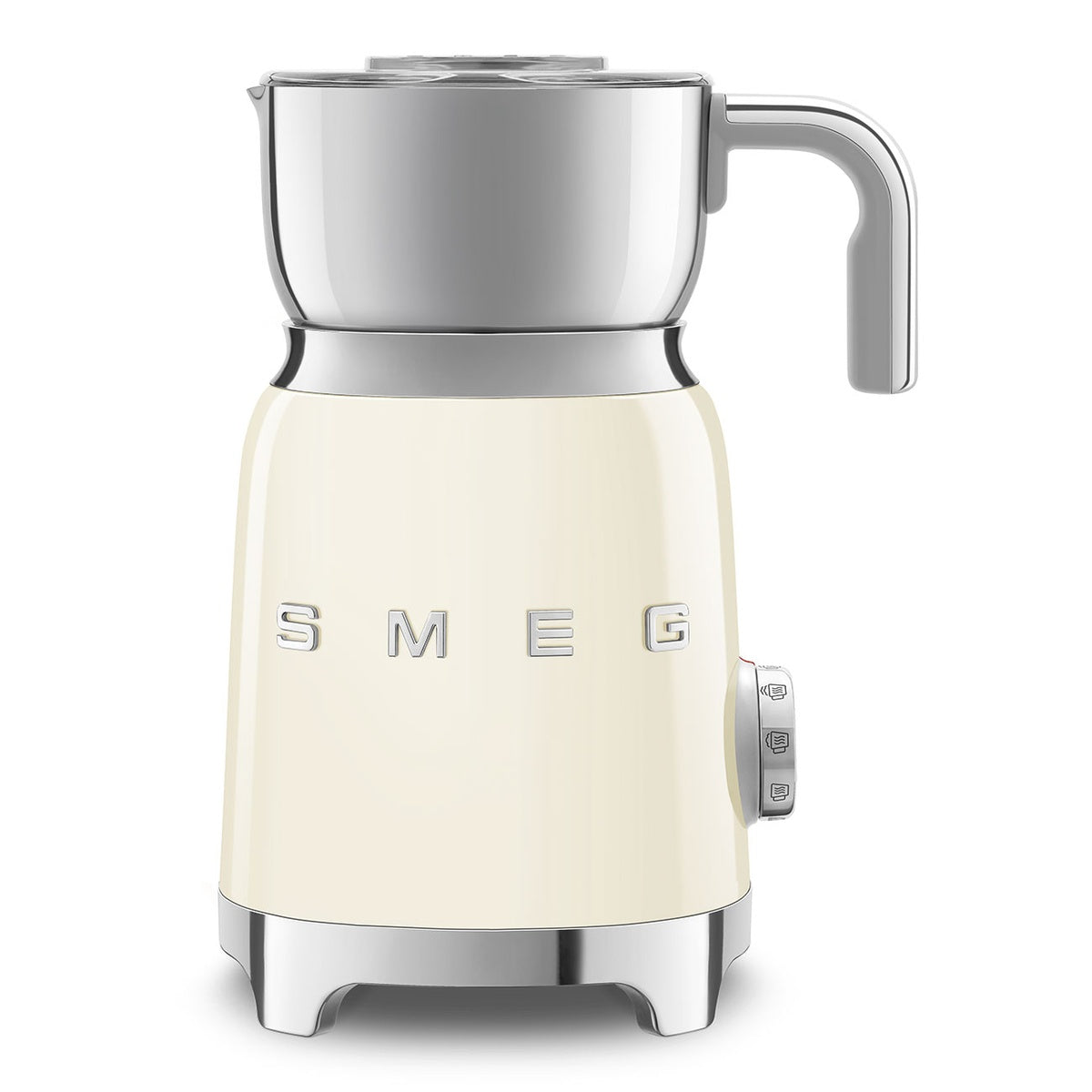 Smeg Milchaufschäumer Creme MFF11CREU with advanced induction technology and eco-friendly design.