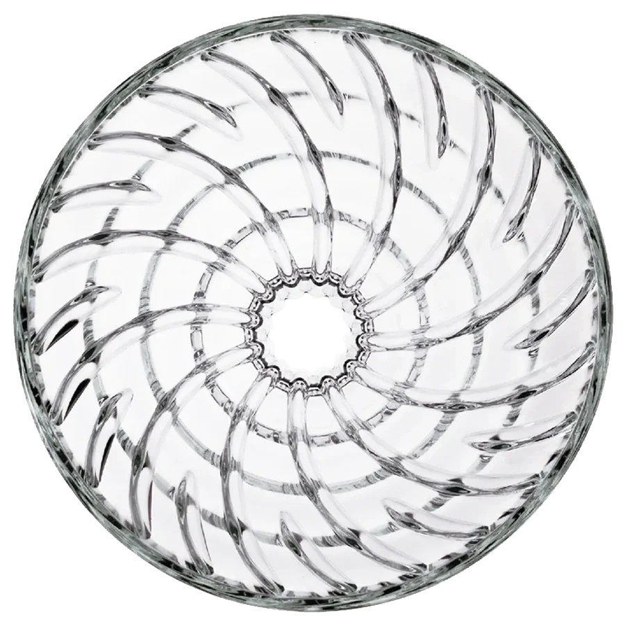 Hario V60 Glass Coffee Dripper 01 in black with conical shape and spiral grooves.