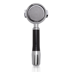 ECM Bodenloser Siebträger Gran Crema with ergonomic handle and 21g filter basket.