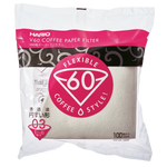 Hario V60 Papierfilter Größe 03, 100 Stück, für unverfälschtes Kaffeearoma.