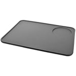 Joefrex Tamping Matte, silicone tamper mat with round indentation, non-slip and durable.