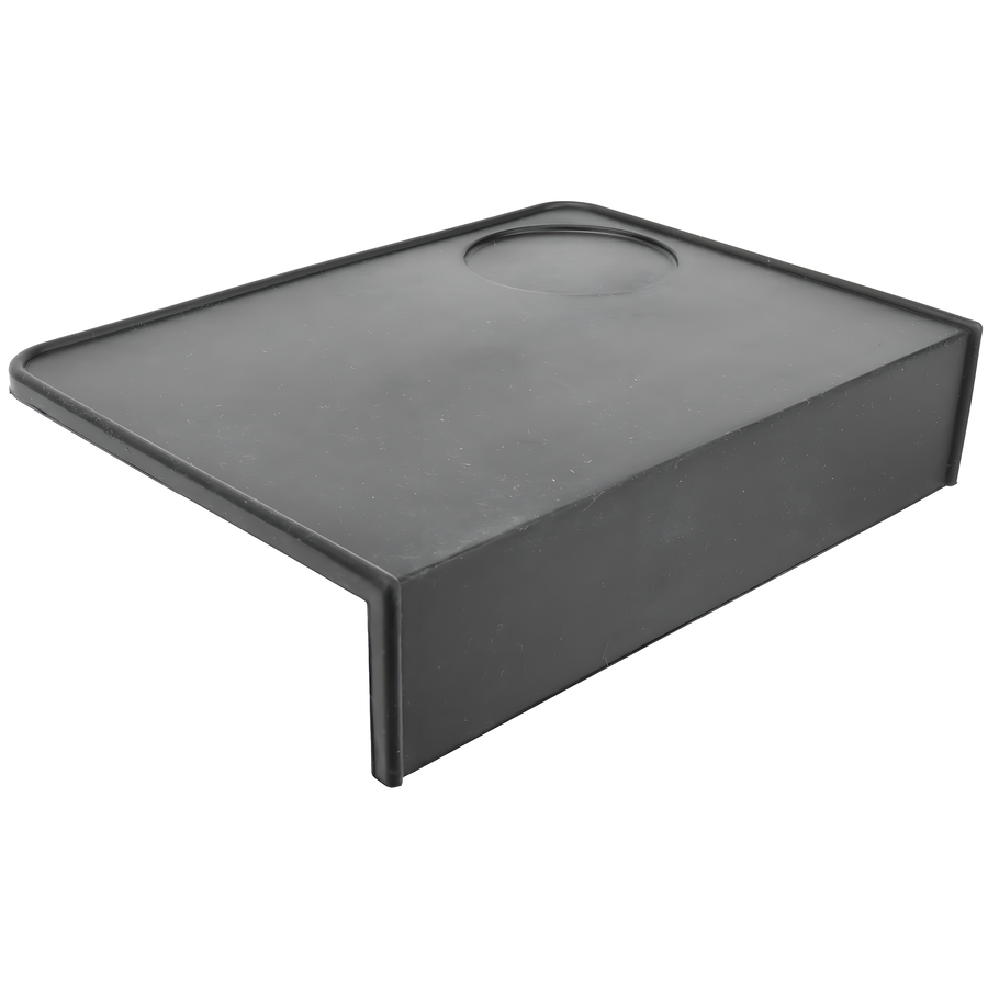 Joefrex Tamping Matte L with edge protection, non-slip silicone for stable grip on surfaces.