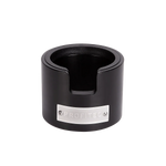 Profitec Tamperstation schwarz eloxiertes Aluminium für Espresso.