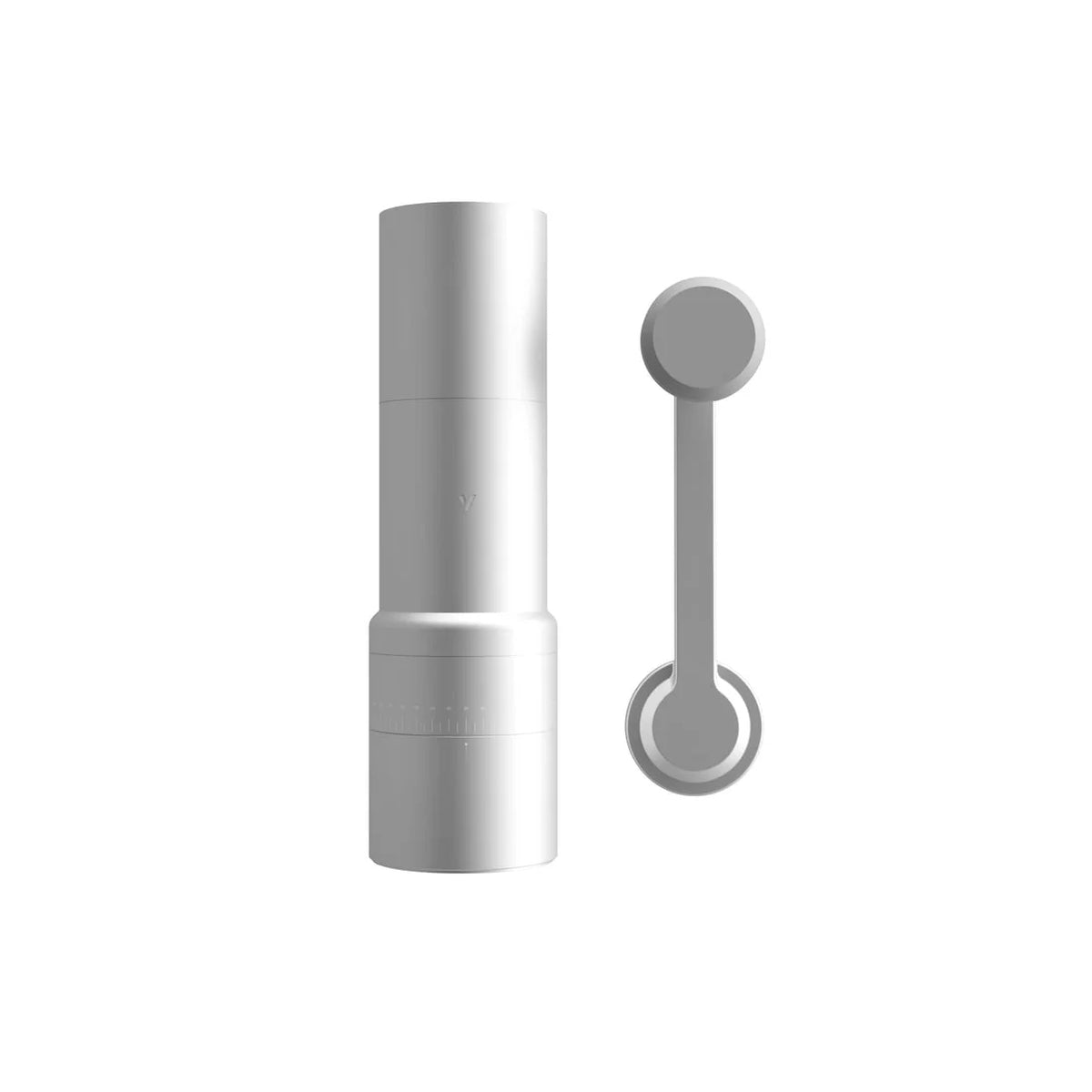 Varia Evo Hybrid: Handmühle in Silber für besten Kaffee