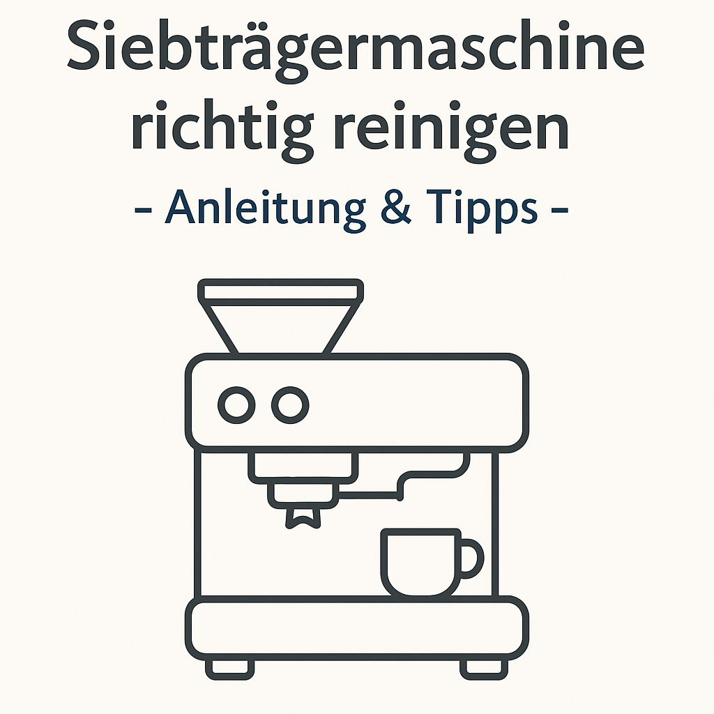 Siebträgermaschine reinigen – Anleitung & Tipps