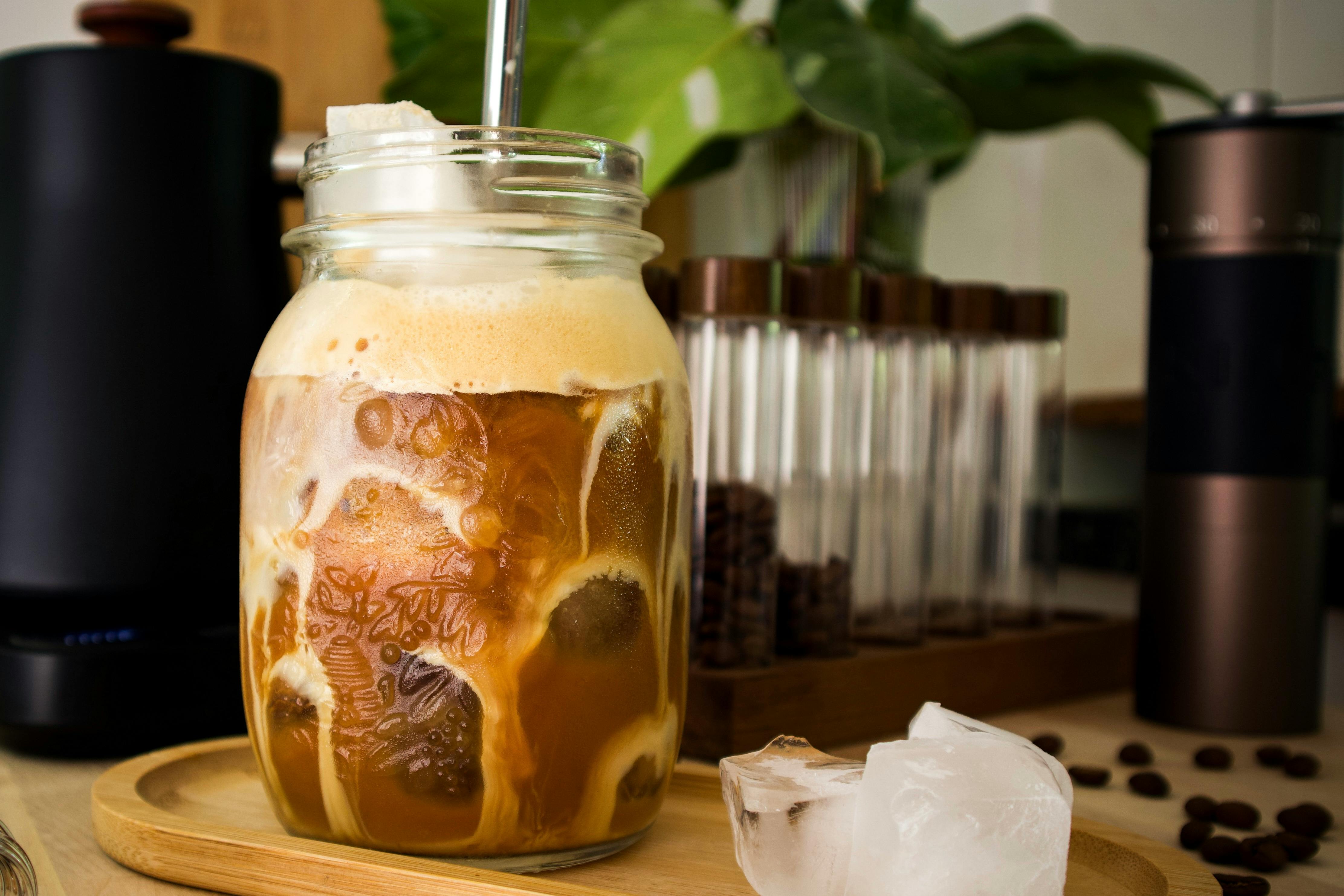 Inhouse Iced Coffee mit Hafermilch