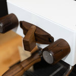 Linea Micra Weiß mit Walnussholz – RB Crafts Custom Edition