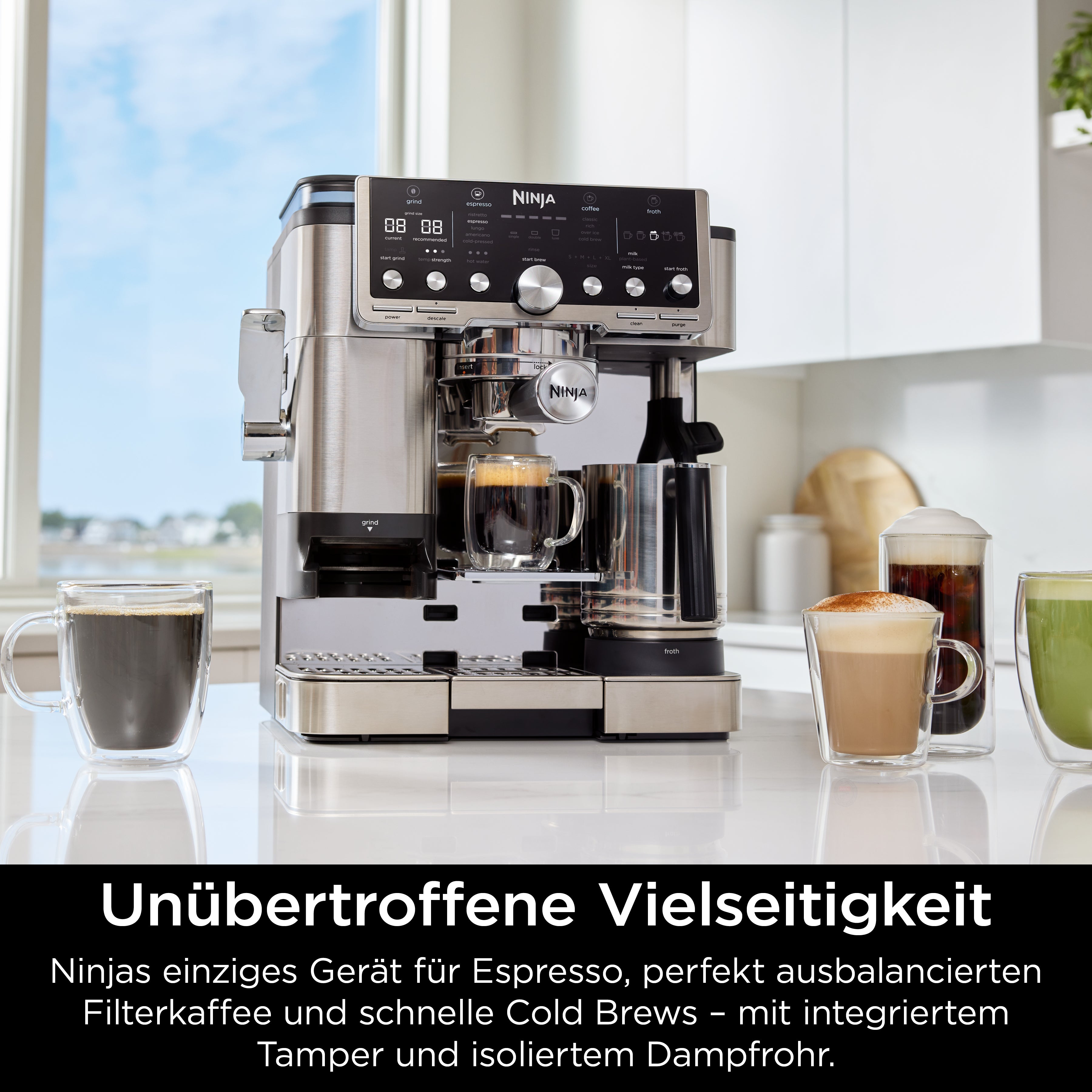 Obermatte für Ninja Luxe Cafe ES601 ES701, Silikonmatte für Ninja Kaffeemaschine Zubehör, Schützt die Oberfläche, Kratzfest, Leicht zu Reinigen, Wasserdicht Hitzebeständig Top-Tampermatte (Schwarz Obermatte für Ninja Luxe Cafe ES601 ES701, Silikonmatte für Ninja Kaffeemaschine Zubehör, Schützt die Oberfläche, Kratzfest, Leicht zu Reinigen, Wasserdicht Hitzebeständig Top-Tampermatte (Schwarz