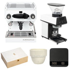 La Marzocco Linea Mini R Weiß Bundle für Home-Baristas