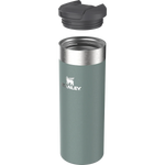 Stanley Aerolight™ Transit Mug 0.47L Shale Metallic with vacuum insulation and leak-proof lid.