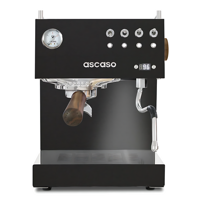 Ascaso Steel UNO PID schwarz / black & wood Version 2026
