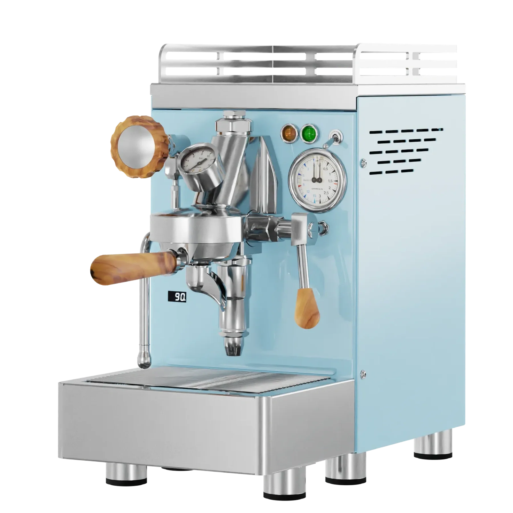 969.coffee Elba IV V02 PID Espressomaschine Babyblau 